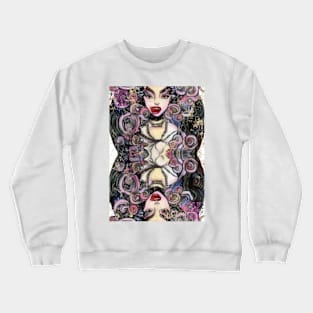 Double Woman Crewneck Sweatshirt